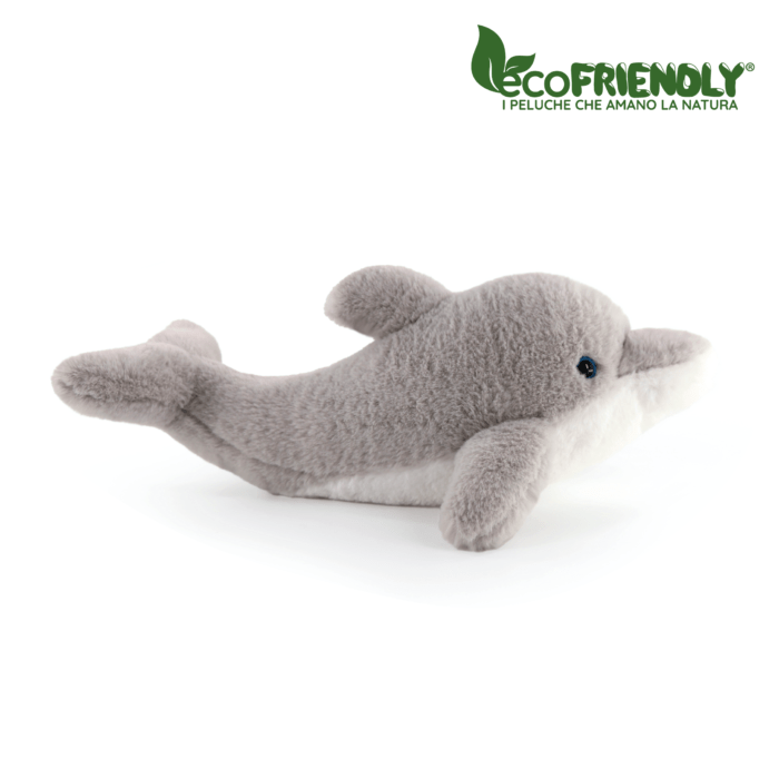 Delfino eco friendly. Peluche morbido!