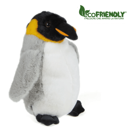 Pinguino realizzato con materiale ecosostenibile