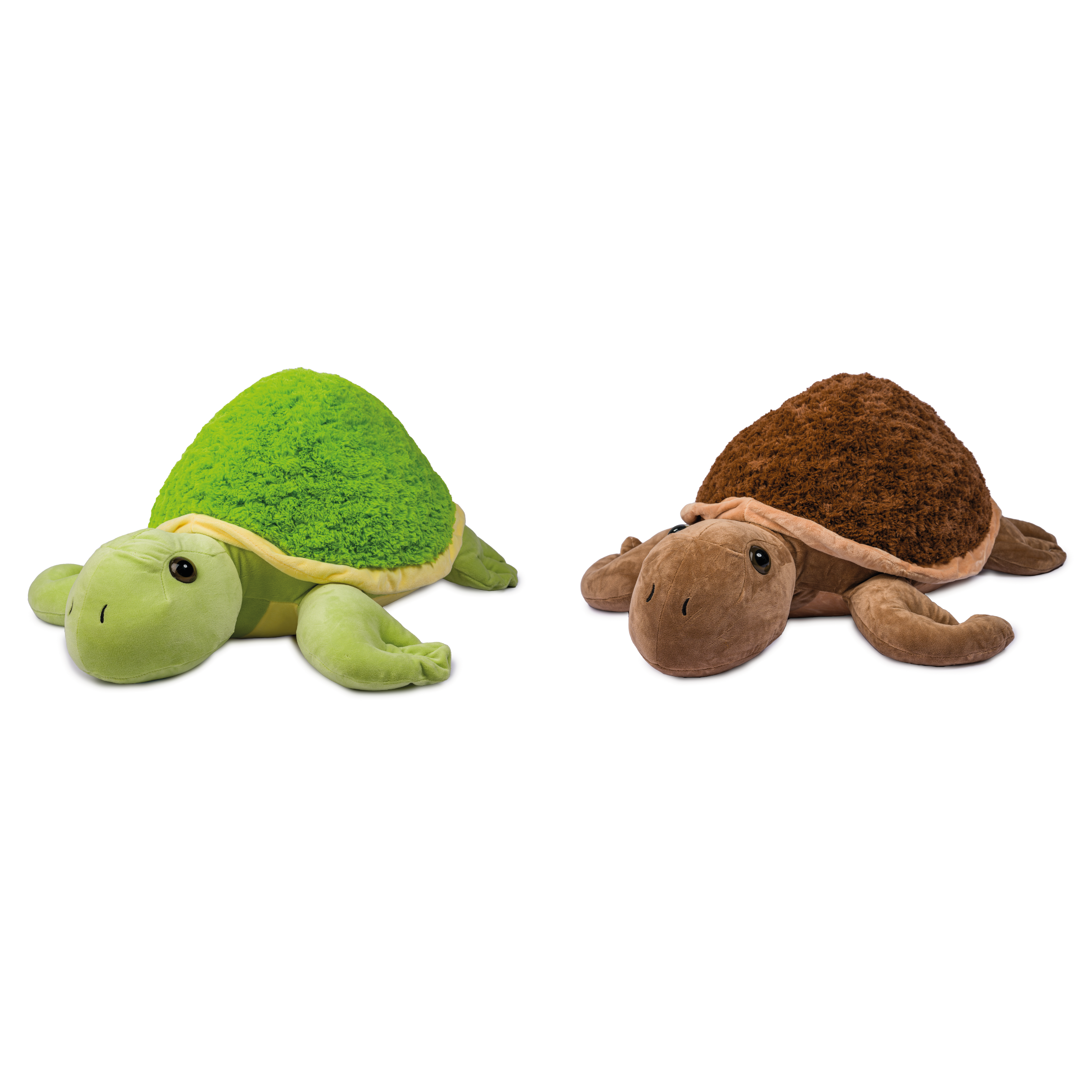 Tartaruga in due colori assortiti con imbottitura ecosostenibile