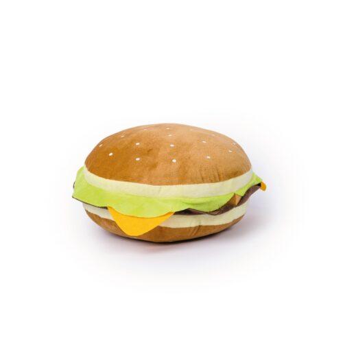 peluche a forma di hamburger
